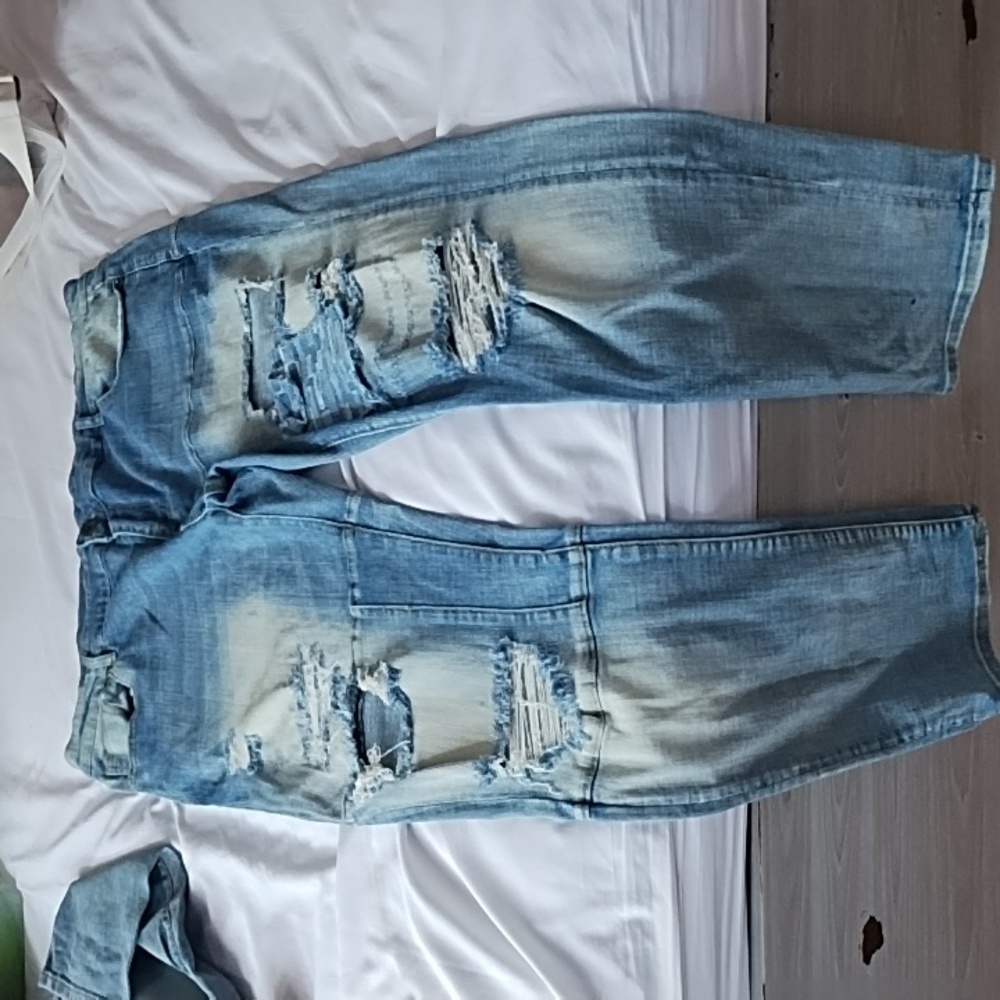 Men's "CRISP DENIM" blue jeans size 42